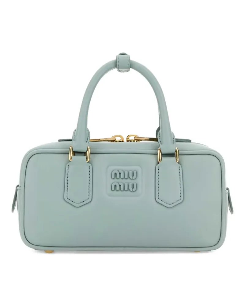 Miu Miu Arcadie Handtasche mit Henkel - Blau Blau