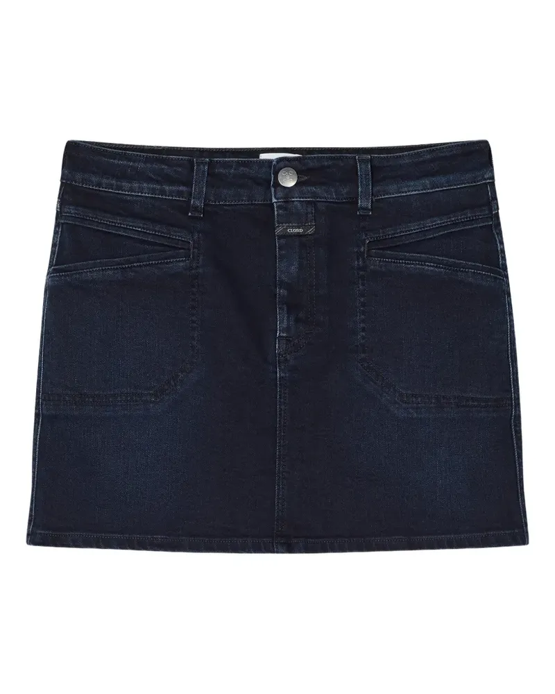 Closed Fatigue Minirock mit Taschen - Blau Blau