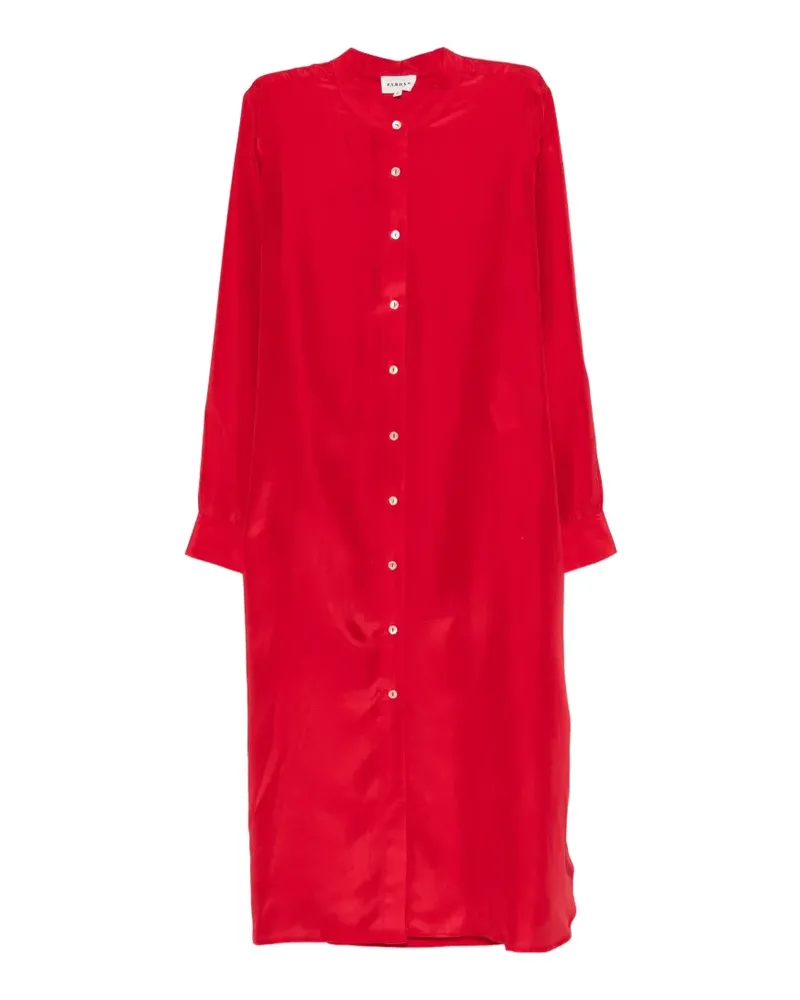 P.A.R.O.S.H. P.A.R.O H. buttoned midi dress - Rot Rot
