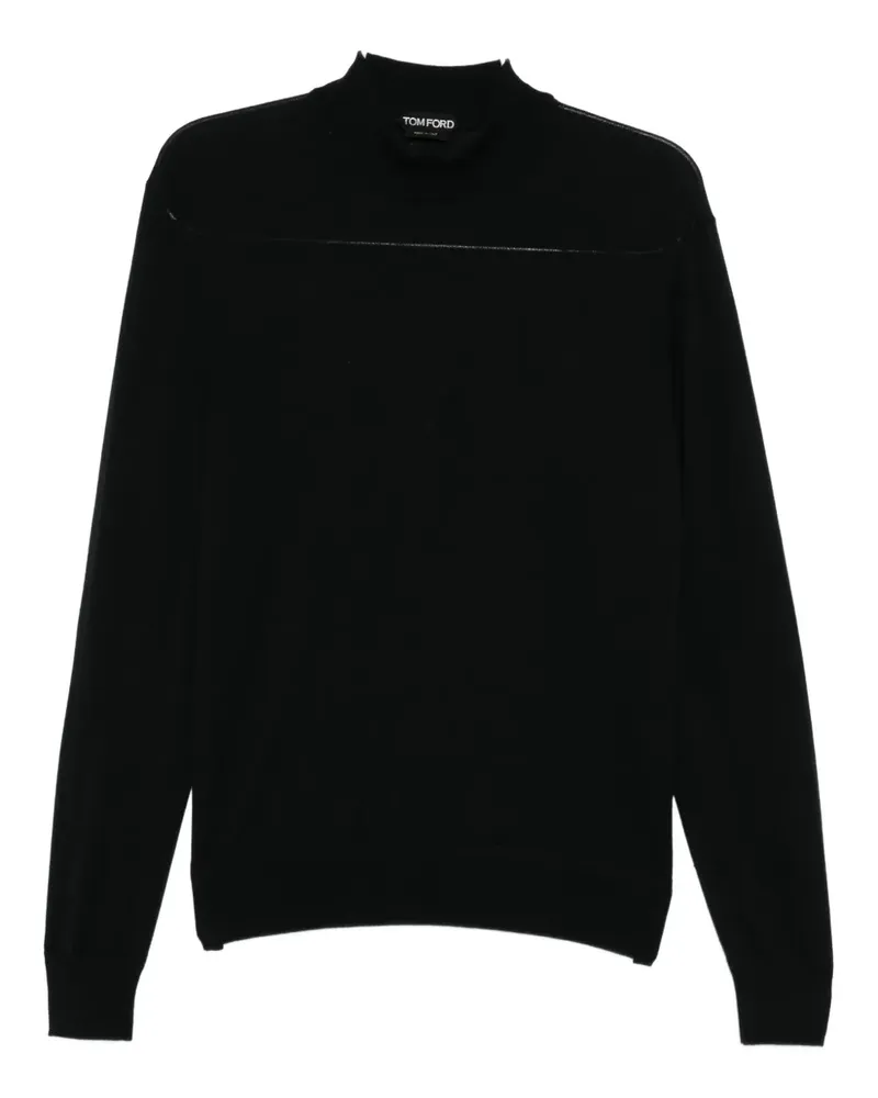 Tom Ford Gestricktes Oberteil - Schwarz Schwarz