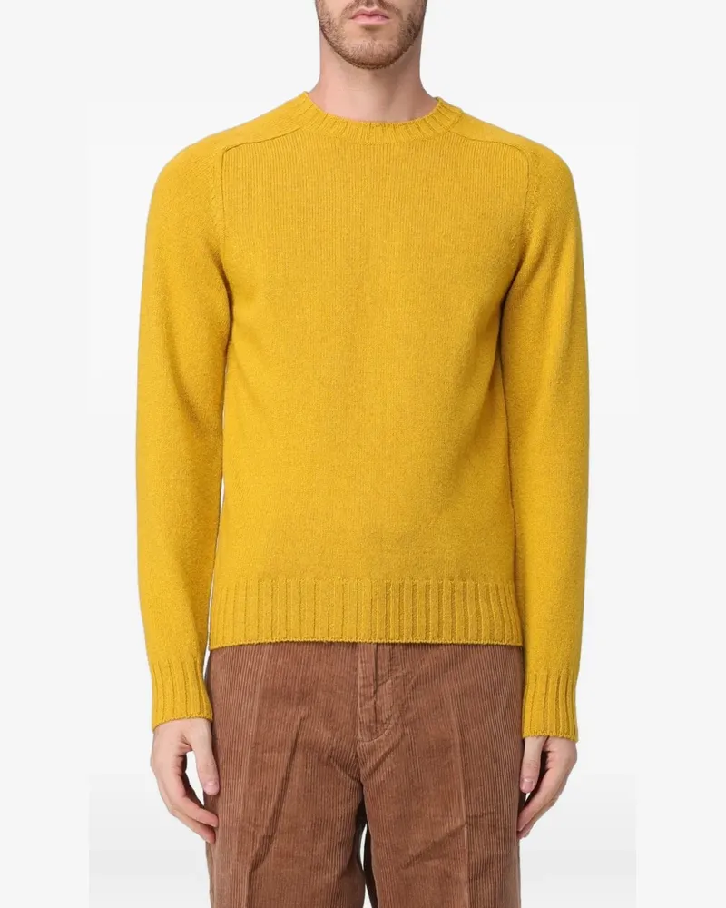 Sebago wool crew-neck sweater - Gelb Gelb
