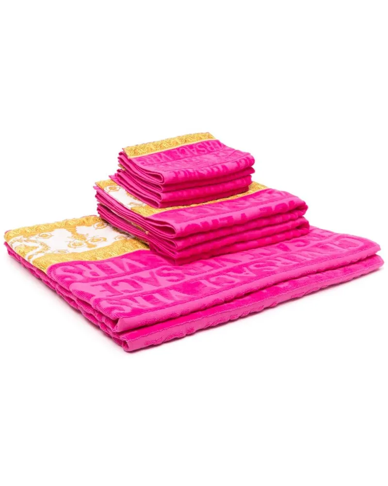 Versace Fünfteiliges I Love Baroque-Badeset - Rosa Rosa