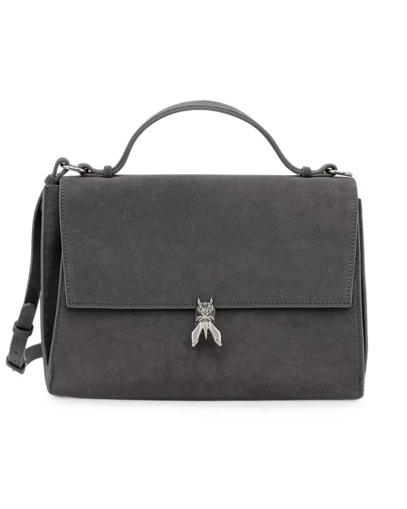 Patrizia Pepe Fly-logo tote bag - Grau Grau
