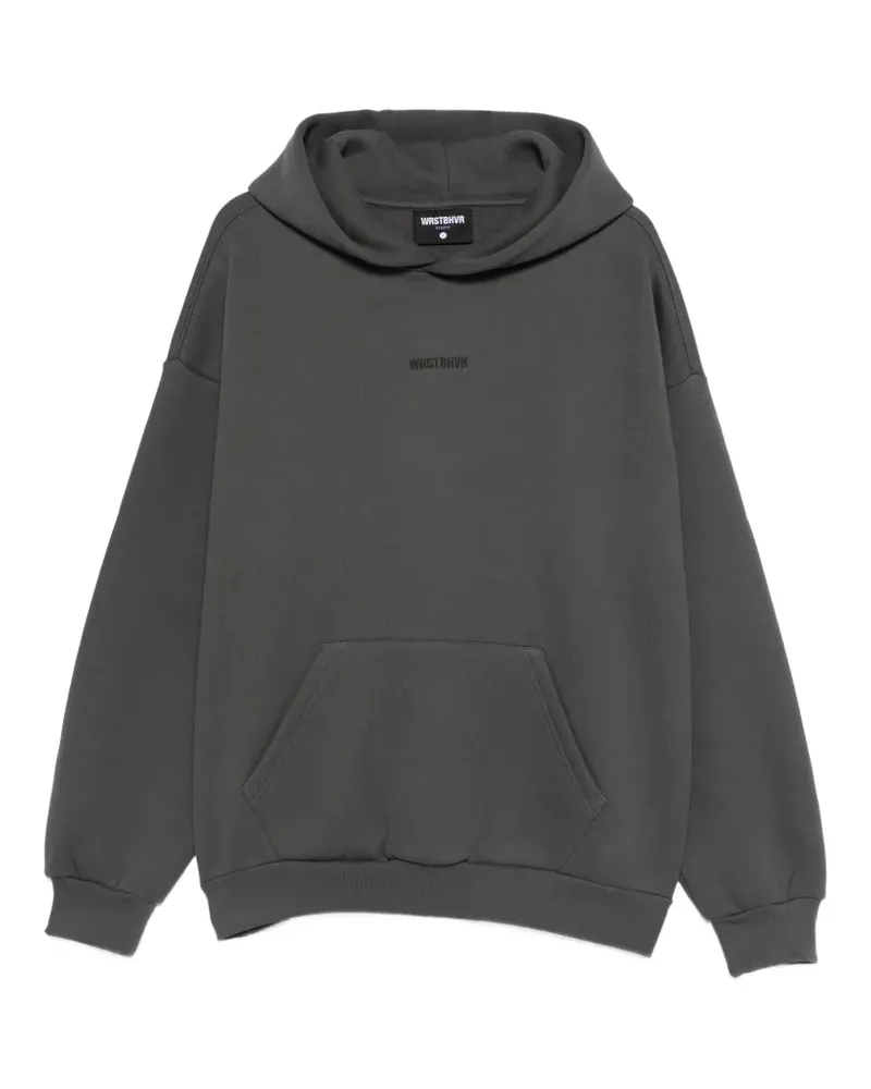 WRSTBHVR hooded pocket sweatshirt - Grau Grau