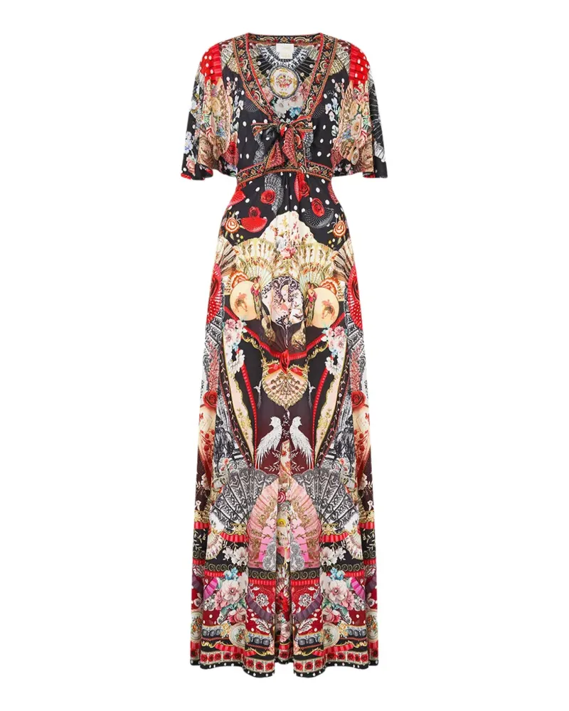 Camilla Daughters of Duende Maxikleid - Schwarz Schwarz