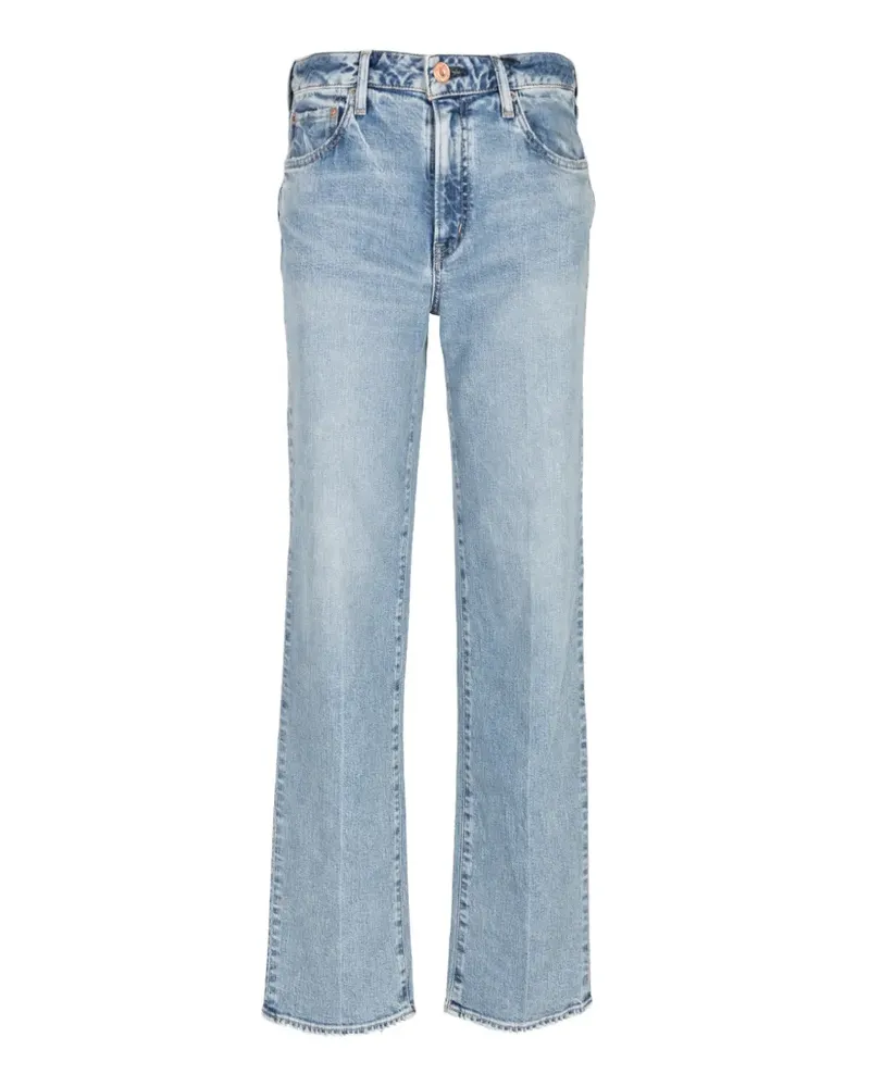 MOUSSY Kingston Straight-Leg-Jeans - Blau Blau