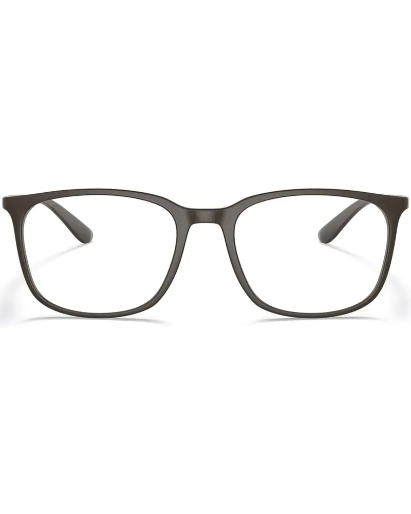 Ray Ban Brille mit eckigem Gestell - Braun Braun