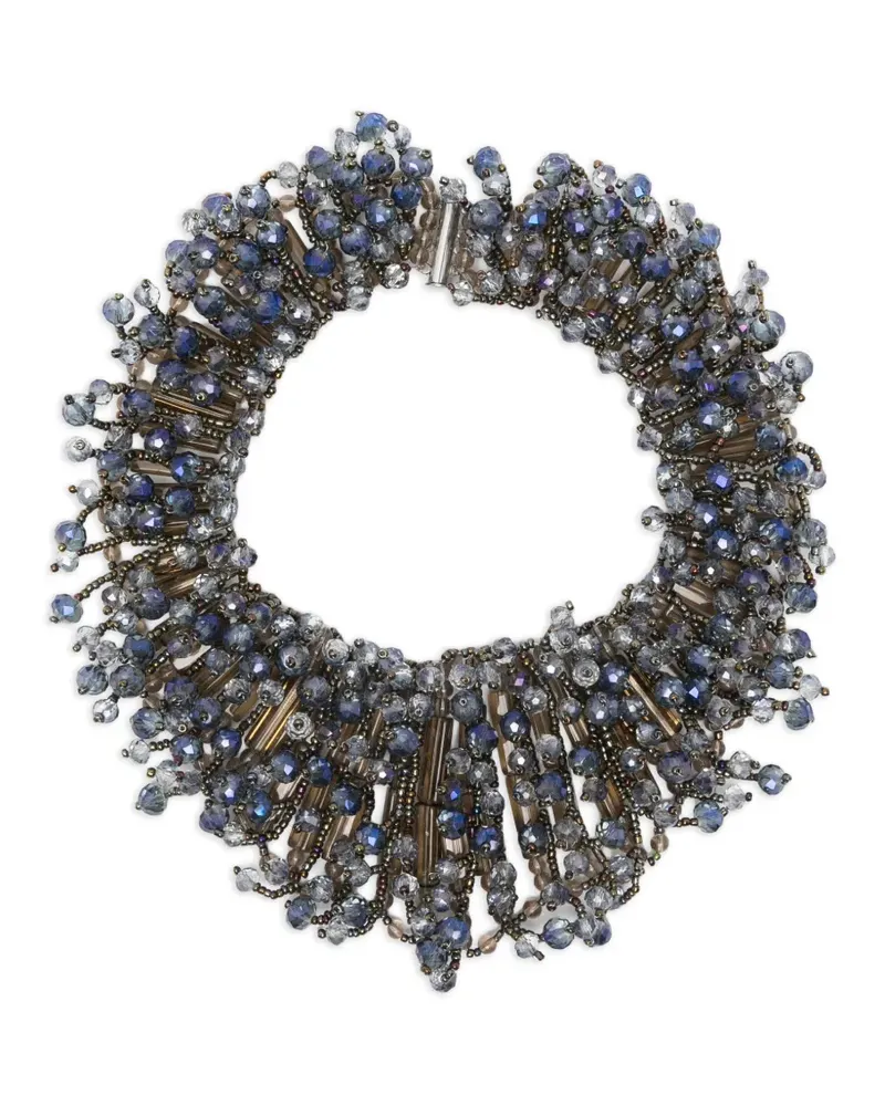 Night Market Halskette mit Perlen - Silber Silber