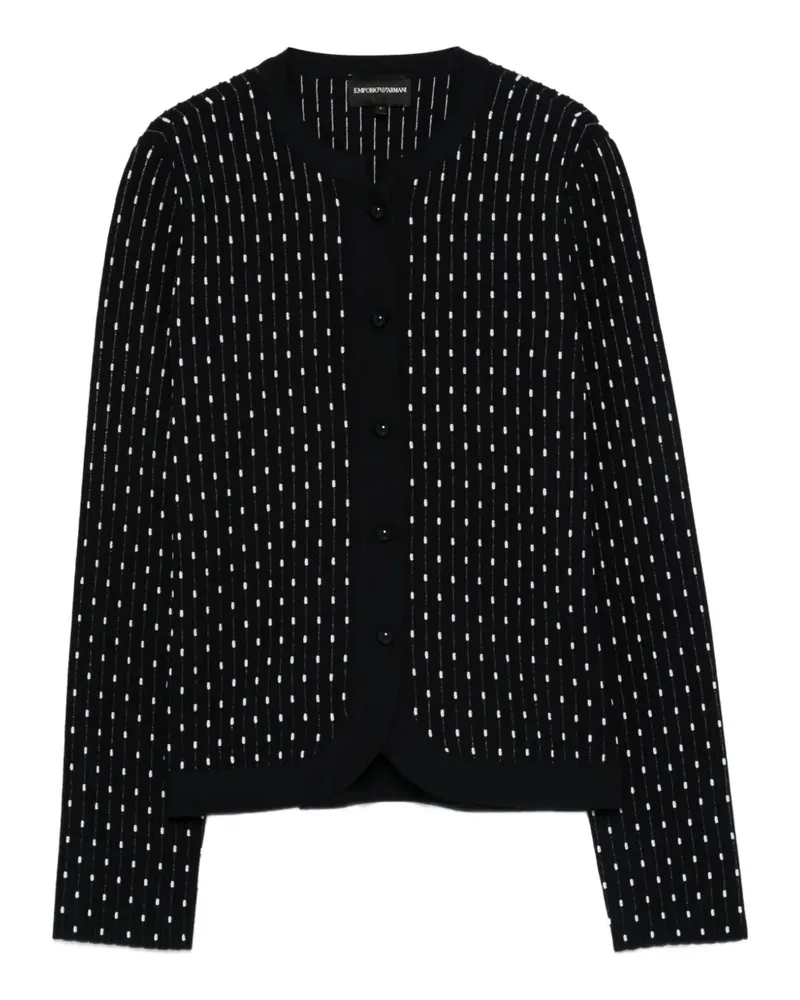 Emporio Armani Klassischer Cardigan - Blau Blau