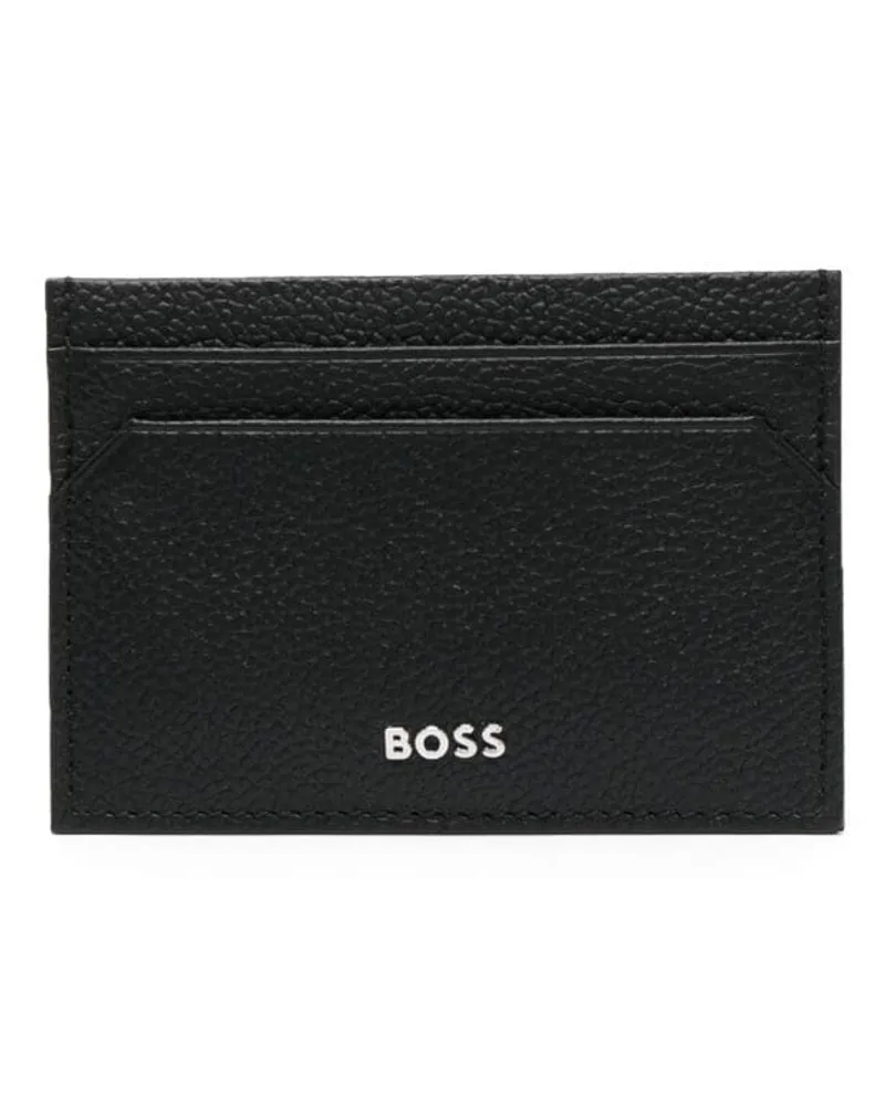 HUGO BOSS Kartenetui mit Logo - Schwarz Schwarz