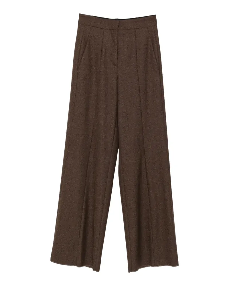 Seafarer Weite April Hose mit Bügelfalten - Braun Braun
