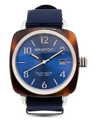 BRISTON Clubmaster Classic HMS Date 40mm Blau