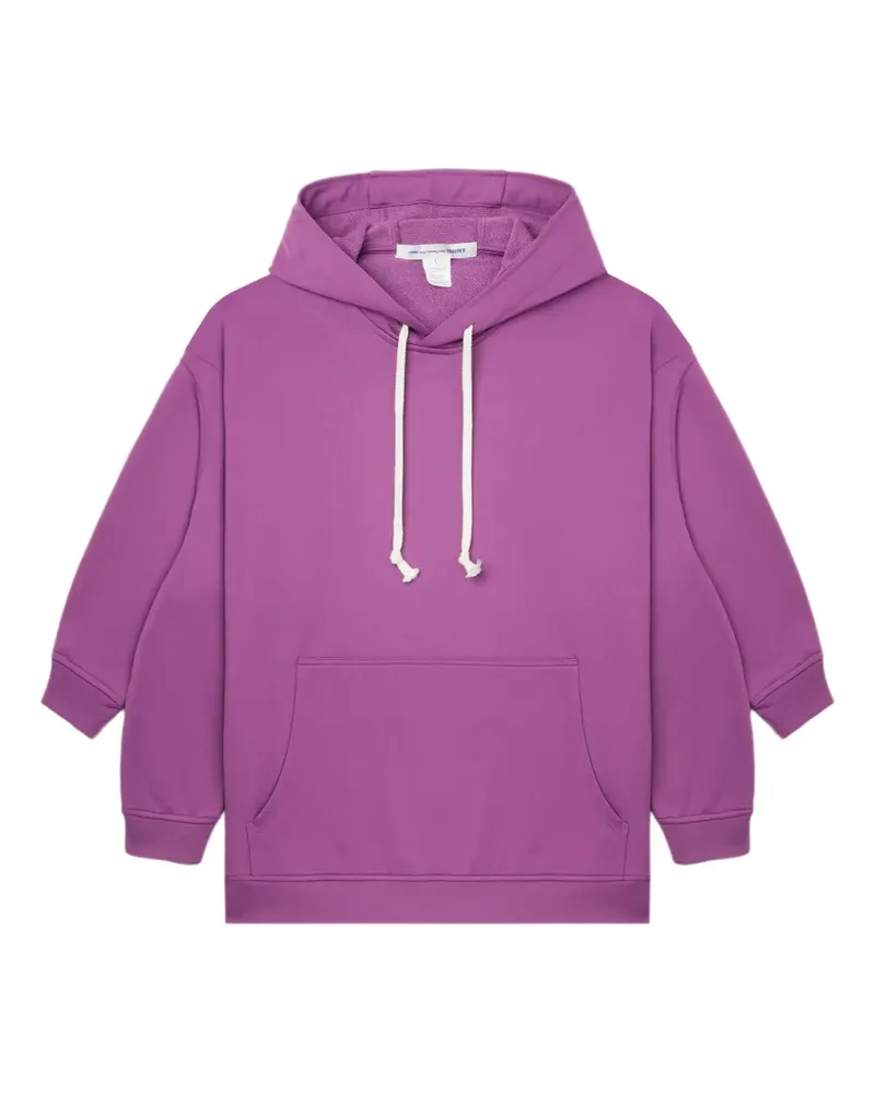 Comme des Garçons Hoodie im Layering-Look - Violett Violett