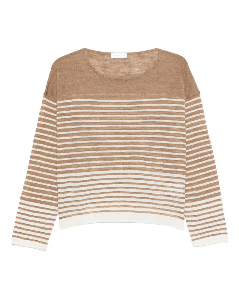 Roberto Collina striped sweater - Braun Braun