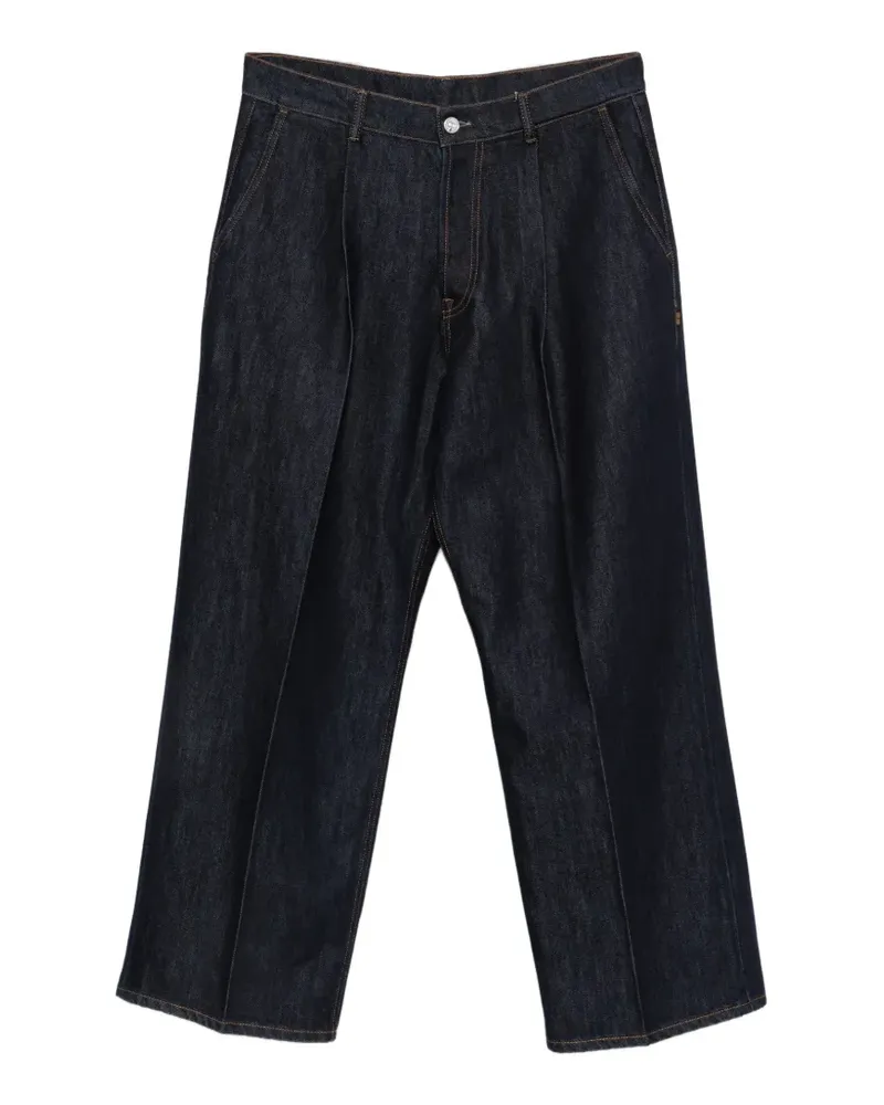 nine:inthe:morning Weite Jeans - Blau Blau