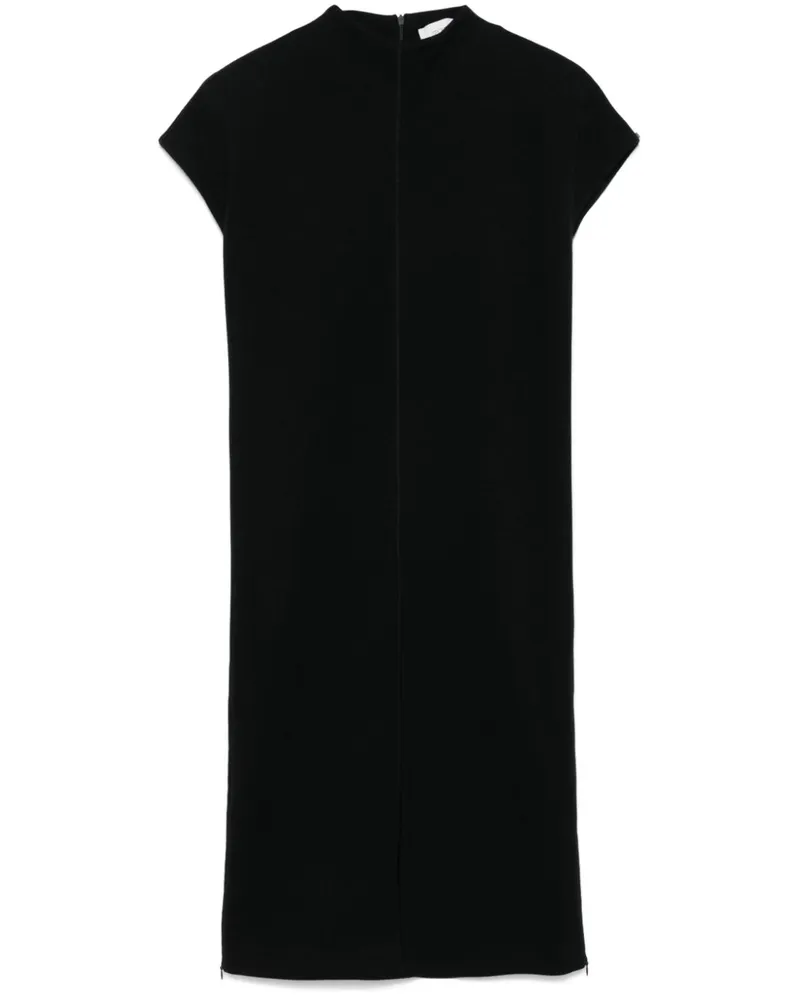SPORTMAX Lora Midikleid - Schwarz Schwarz