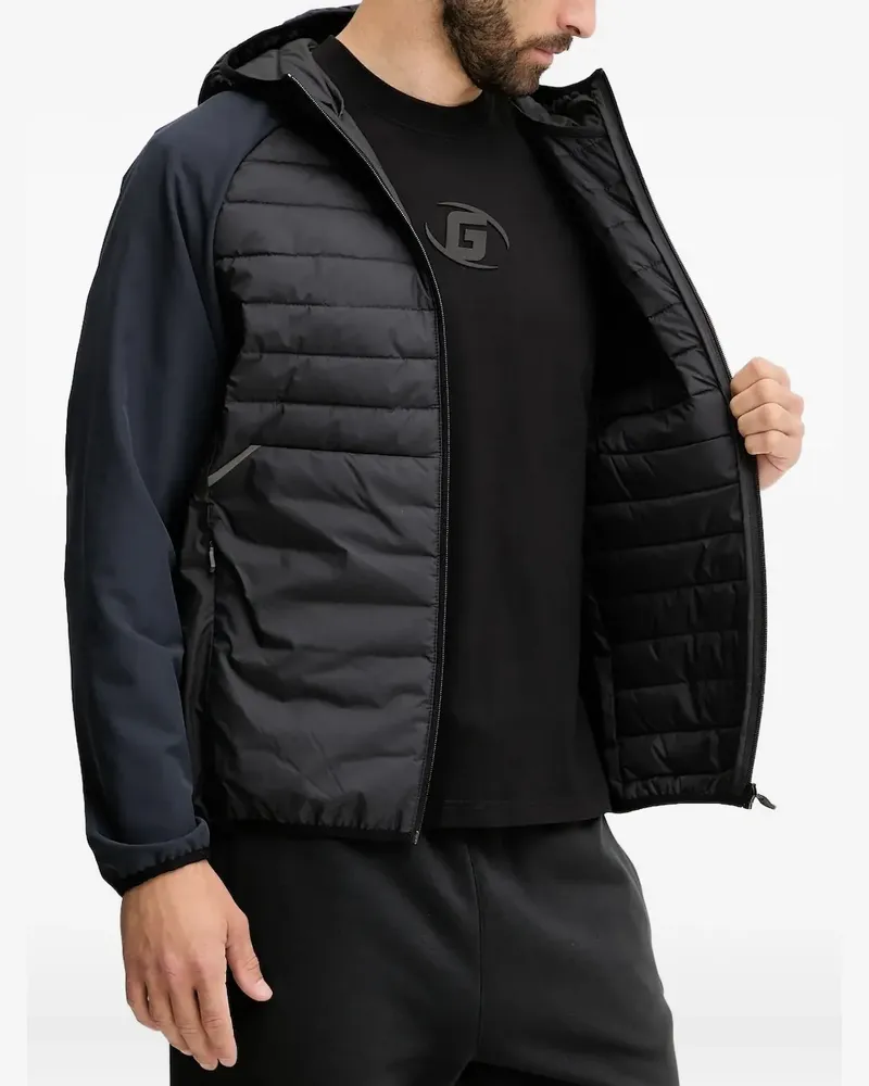 HUGO BOSS Gesteppte Kapuzenjacke - Blau Blau