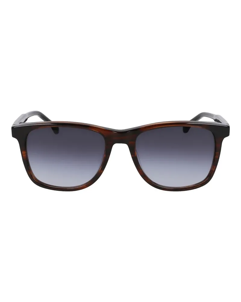 Paul Smith Gibson Sonnenbrille mit eckigem Gestell - Braun Braun