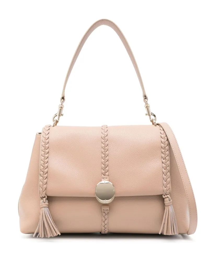 Chloé Mittelgroße Penelope Handtasche - Nude Nude