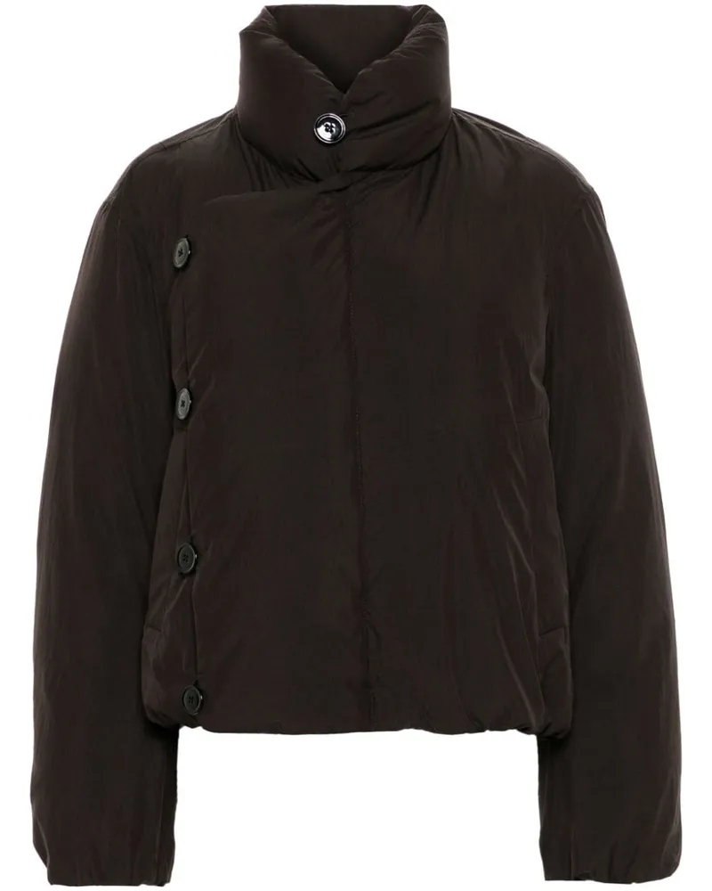 Christophe Lemaire Gesteppte Jacke - Braun Braun