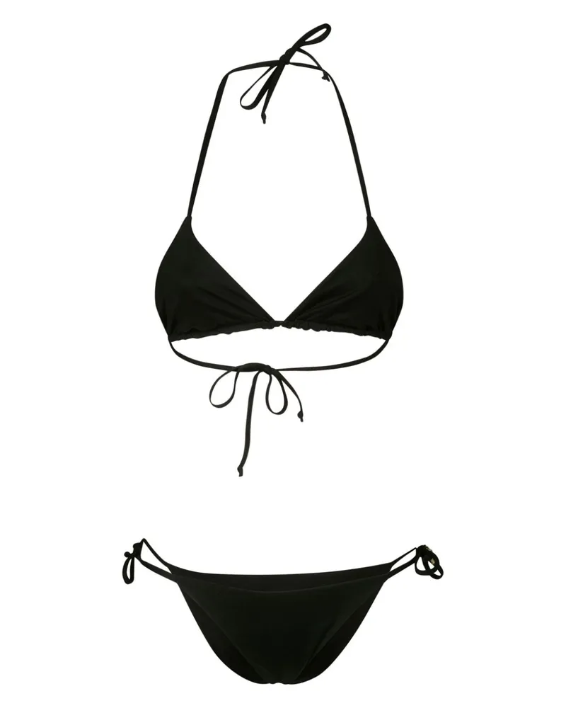 FISICO-Cristina Ferrari Wendbarer Triangel-Bikini - Schwarz Schwarz