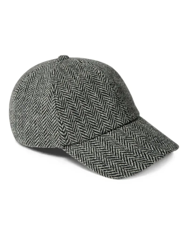 Paul Smith Baseballkappe aus Tweed - Grau Grau