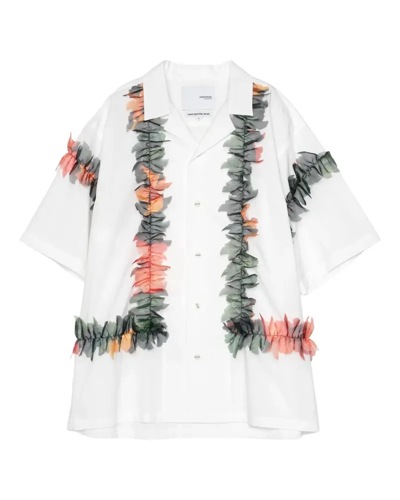 Yoshio Kubo short-sleeve shirt - Weiß Weiß