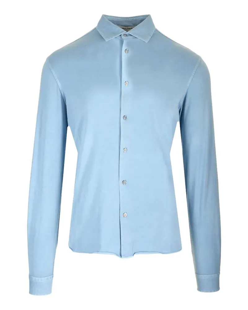 Al Duca D’Aosta 1902 jersey slim-fit shirt - Blau Blau