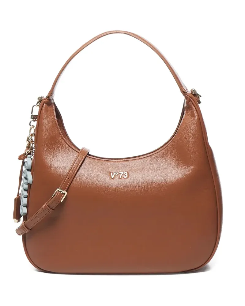 V°73 Halbmondförmige Schultertasche - Braun Braun