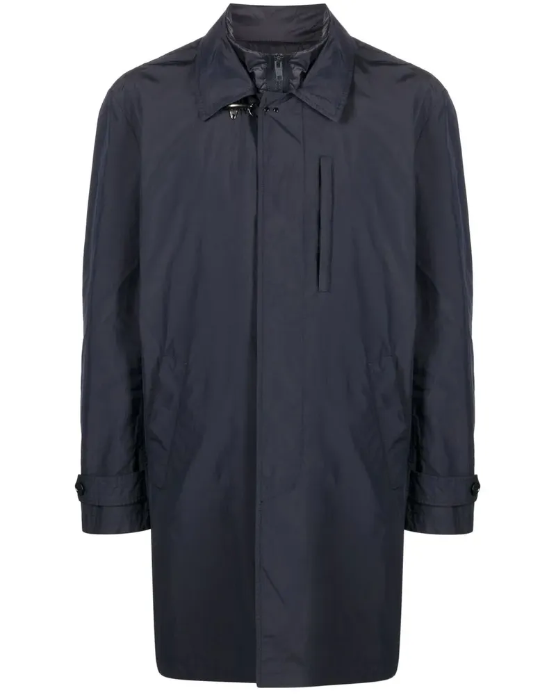Fay Mantel mit abnehmbarem Futter - Blau Blau