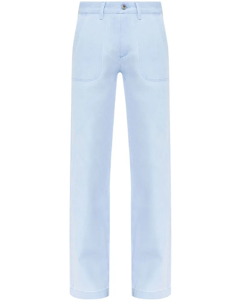 A.P.C. Jeans mit geradem Bein Blau