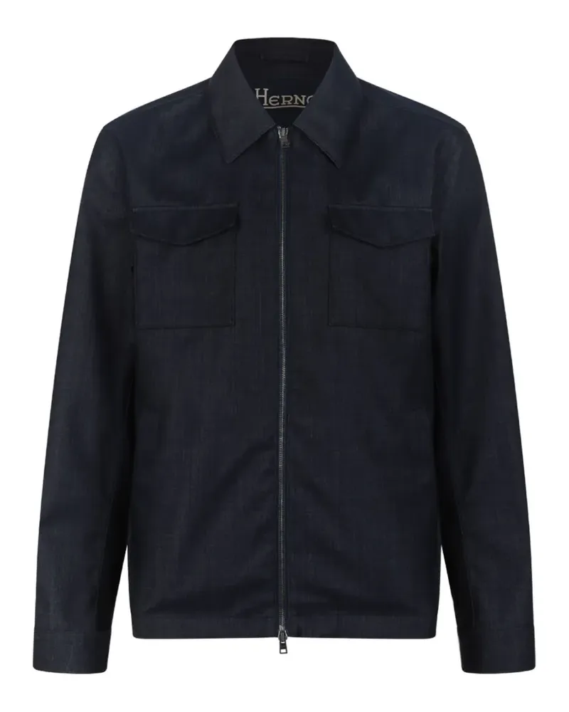 Herno zip-up jacket - Blau Blau