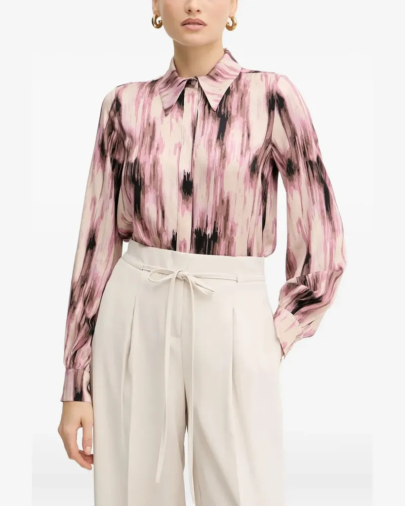 Silvian Heach Hemd mit Knopfmanschetten - Rosa Rosa