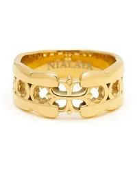 Nialaya Ring mit Kreuz Gold