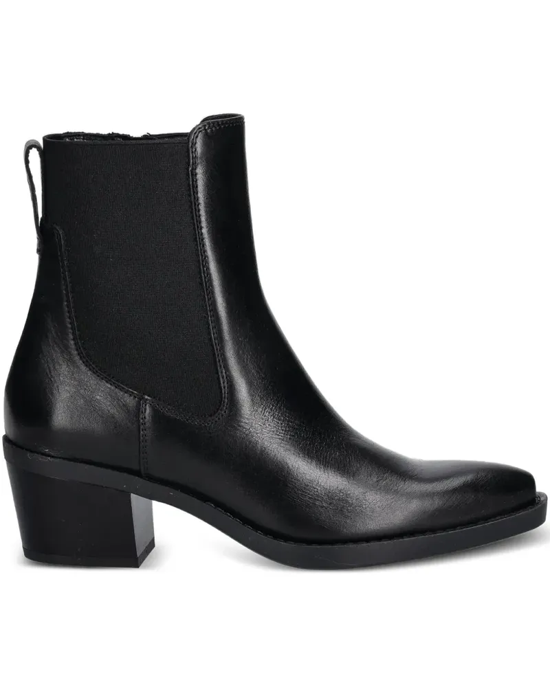 Marc O'Polo Chelsea-Boots mit spitzer Kappe 60mm - Schwarz Schwarz