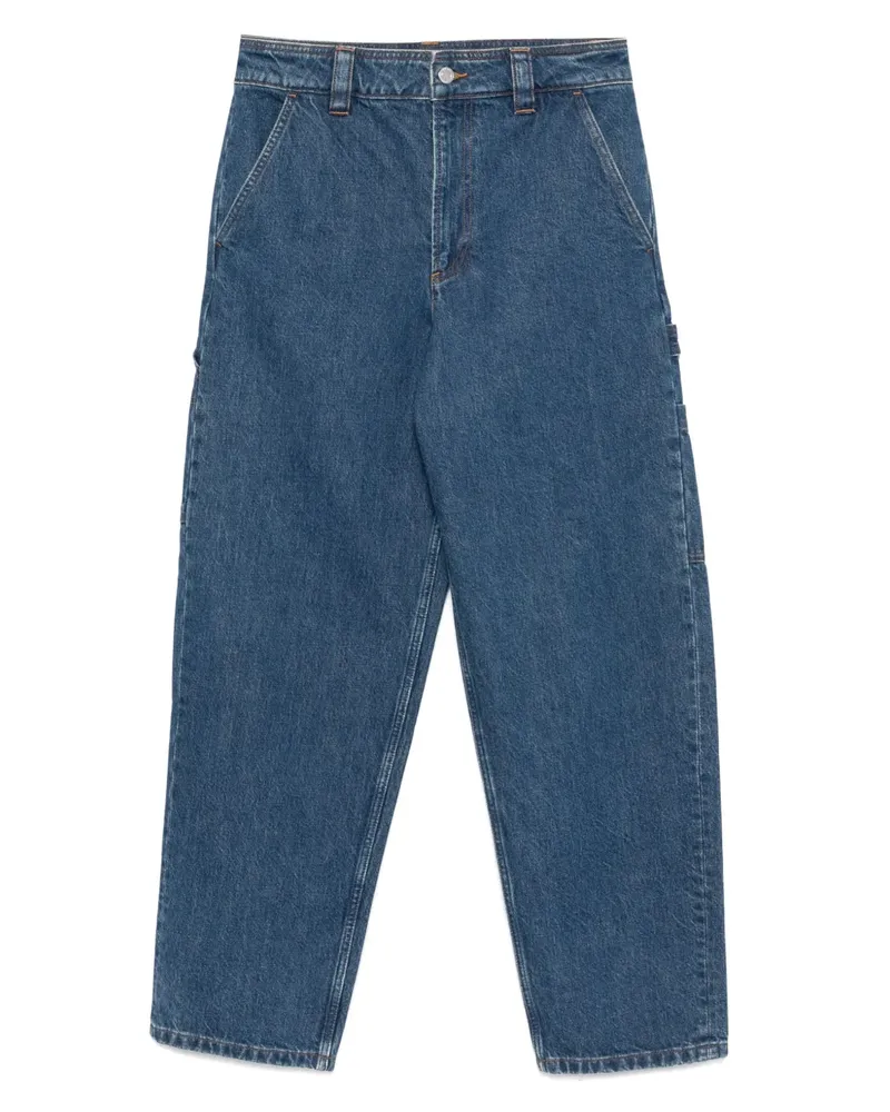 A.P.C. Jeans mit aufgesetzten Taschen - Blau Blau