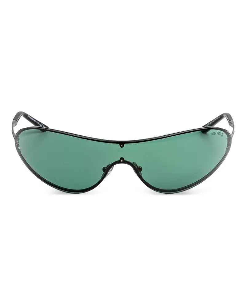 Tom Ford Brady-02 geometric-frame sunglasses - Grün Grün