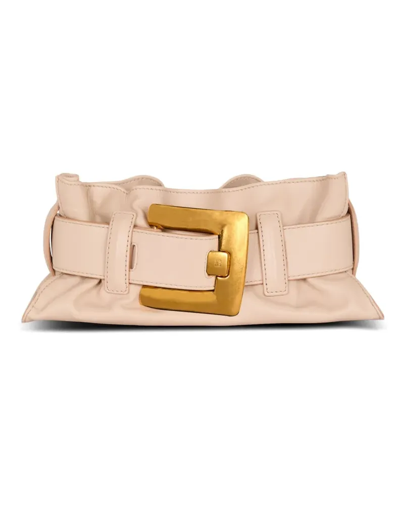 Balmain Anthem Schultertasche - Nude Nude