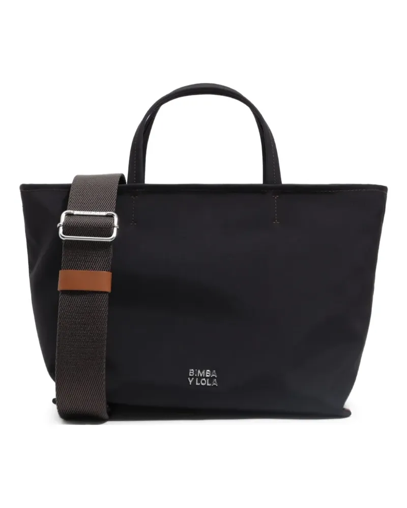 BIMBA Y LOLA Mittelgroßer Chihuahua Tote Bag - Schwarz Schwarz