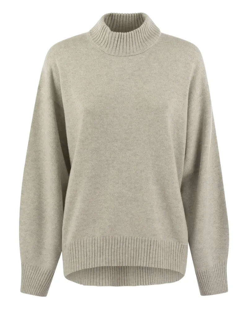 Brunello Cucinelli Monile Pullover mit Schornsteinkragen - Grau Grau