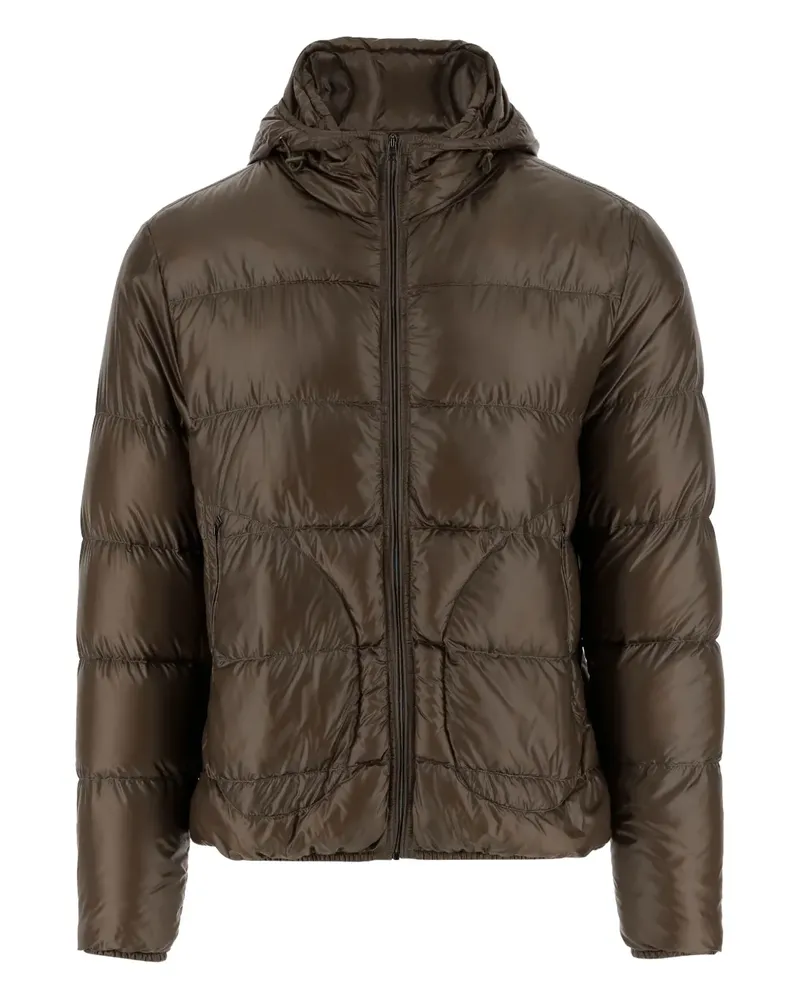Herno Gefütterte Kapuzenjacke - Braun Braun