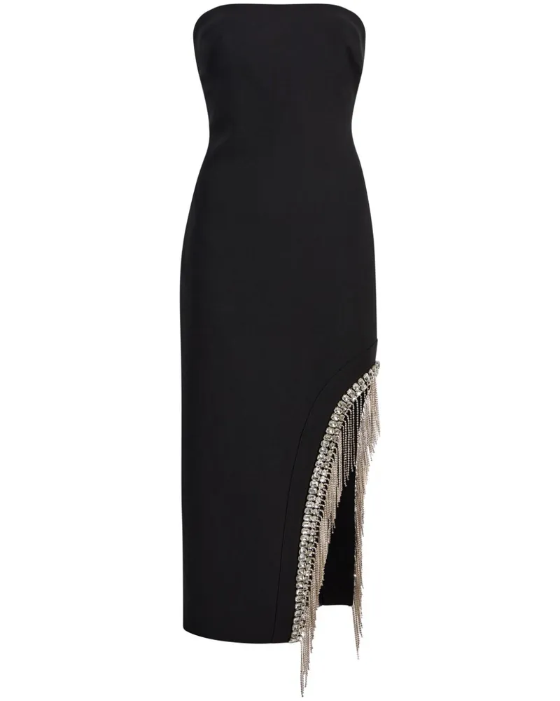 Cinq à Sept Sammy Midikleid - Schwarz Schwarz
