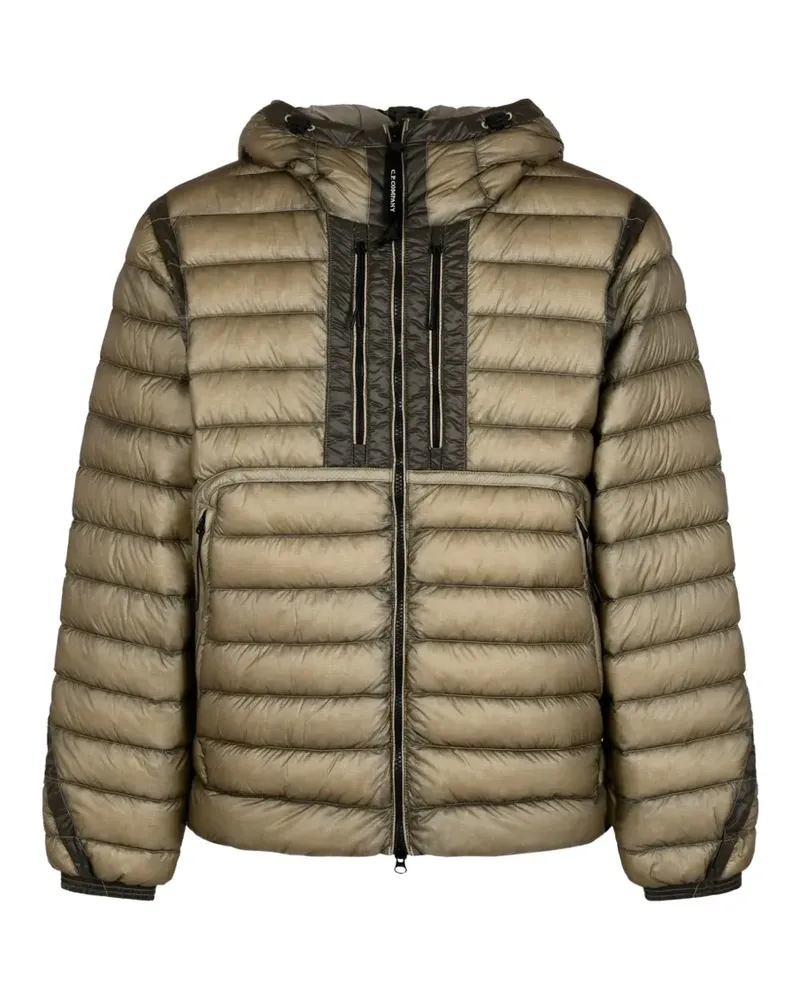 C.P. Company quilted hooded jacket - Nude Nude