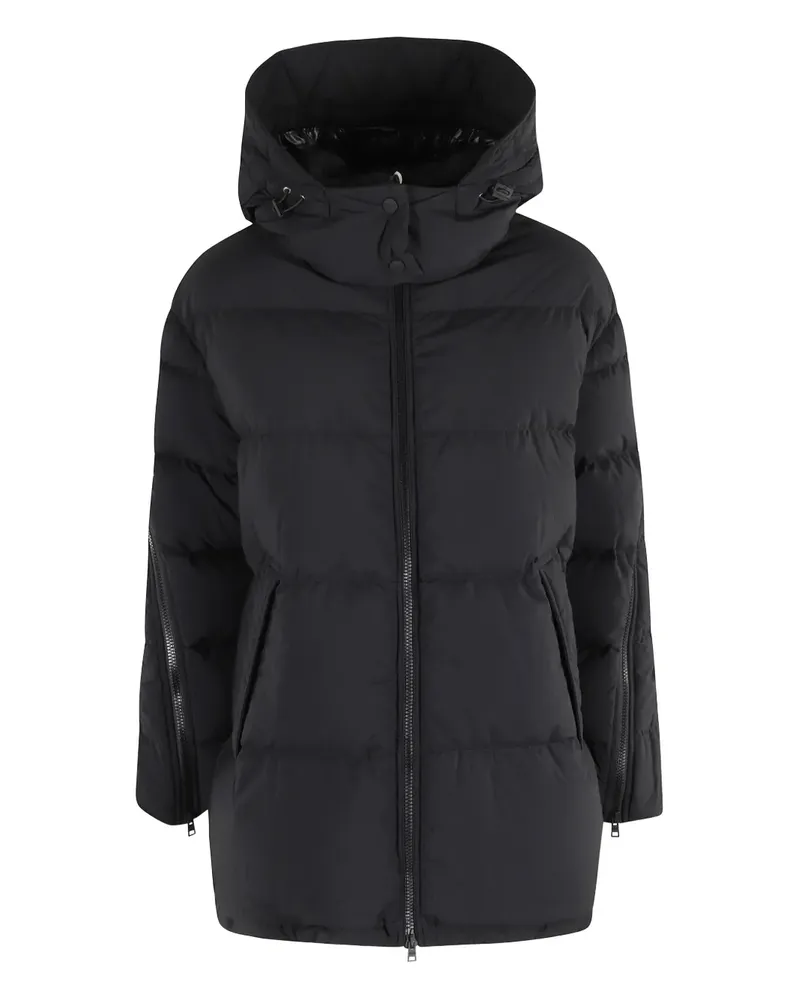 Herno hodded padded coat - Schwarz Schwarz