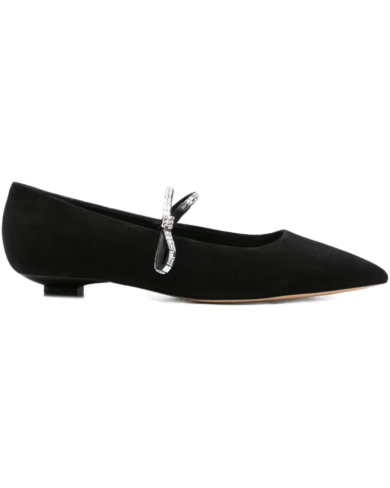 Casadei Verzierte Pumps - Schwarz Schwarz