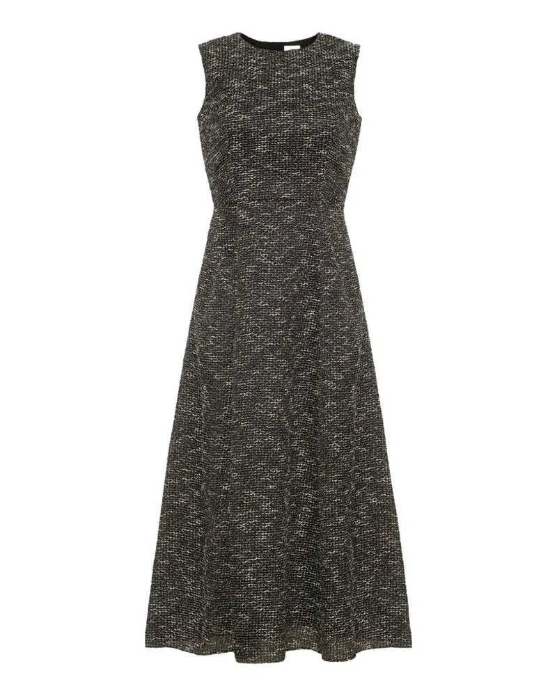 Adam Lippes Eloise tweed maxi dress - Schwarz Schwarz