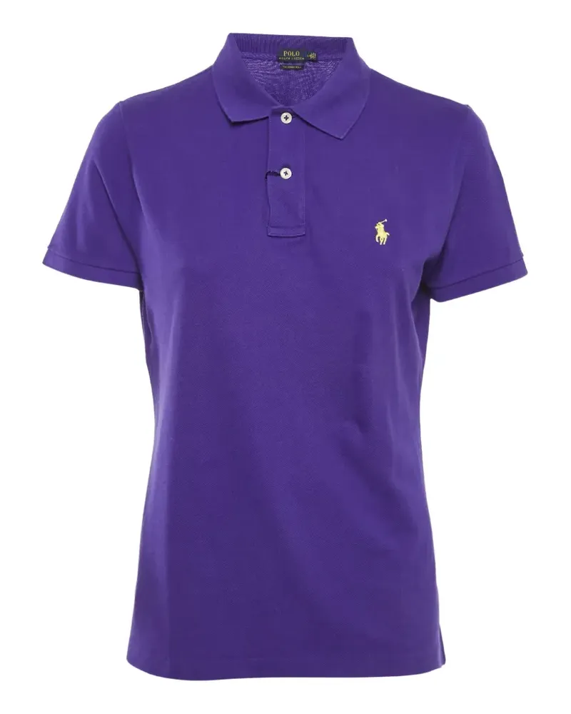 Ralph Lauren Poloshirt aus Piqué - Violett Violett