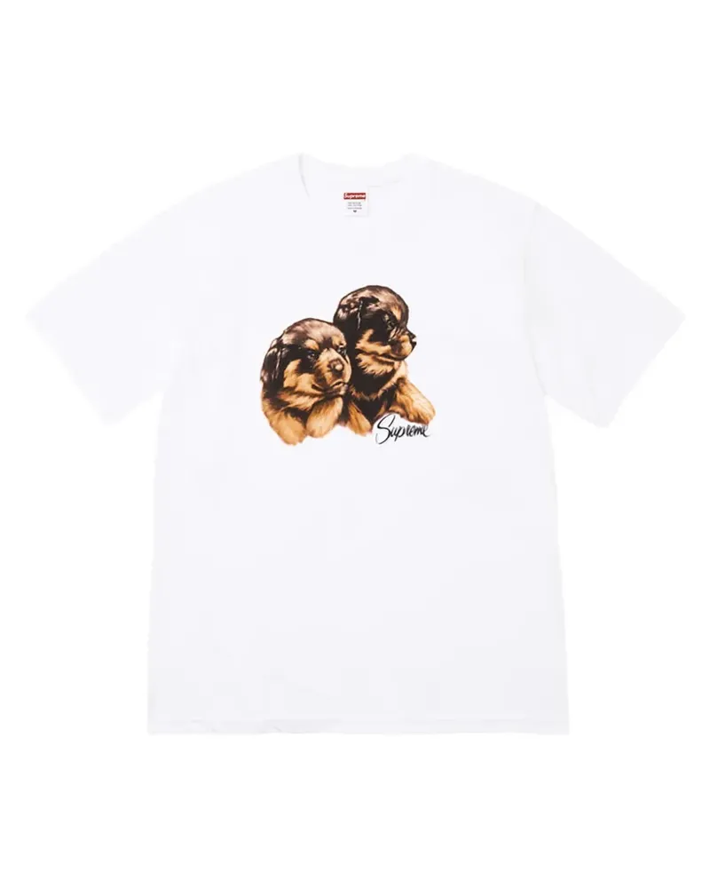 Supreme Being Puppies T-Shirt - Weiß Weiß