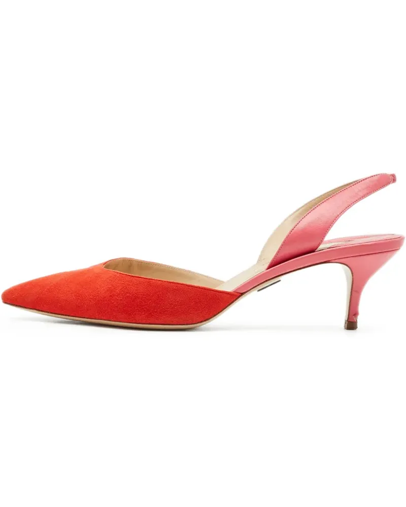 Paul Andrew Spitze Slingback-Pumps - Rot Rot
