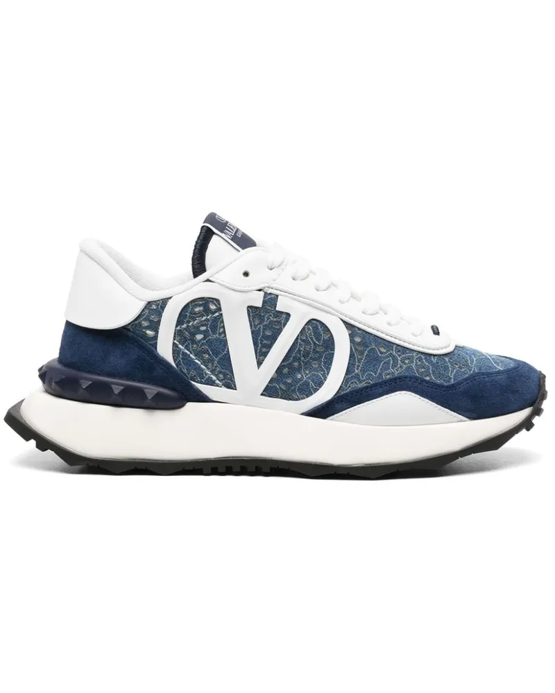 Valentino Garavani Lacerunner Sneakers Blau